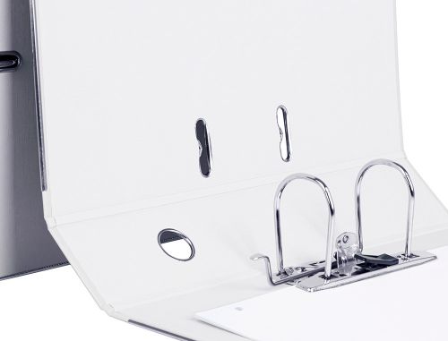Pasta de arquivo de alavanca liderpapel documenta pvc folio lombada 75 mm branco , Liderpapel , 59484 , 8423473594845